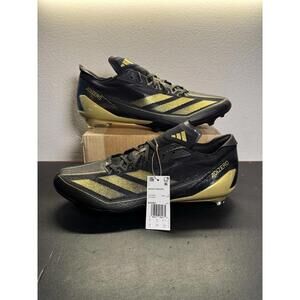 Mens Adidas Adizero Electric Mens Football Cleats Black Gold IE4380 Mens Size 15